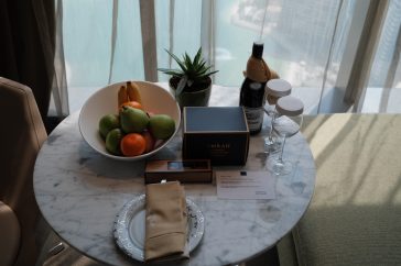 Gifts from the Conrad Hotel